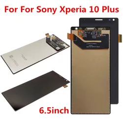 6.5 per Sony Xperia 10 Plus display lcd con touch screen digitizer Assembly parti di ricambio i3213 i4213 i4293 i3223 LcdScreen