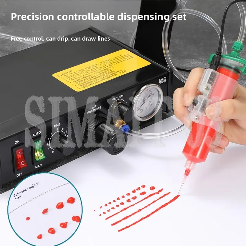Needle-Type Suck-Back Dispensing Valve | High Precision for UV Glue, Silicone, Grease & Ink