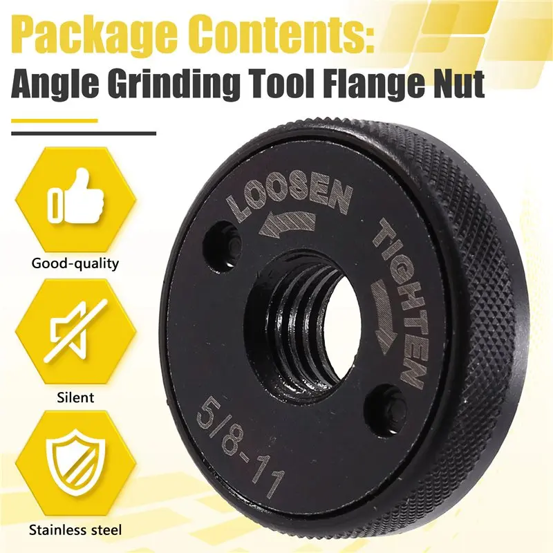 A55F-Angle Grinding Tool Flange Nut,5/8