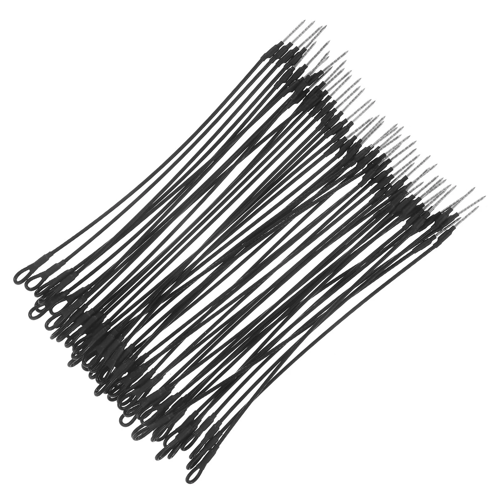 

50pcs High-Strength Steel Wire Rope For Clothing Store Tag Protection Durable Lightweight Tag Strings Retail Supplies Handicraft