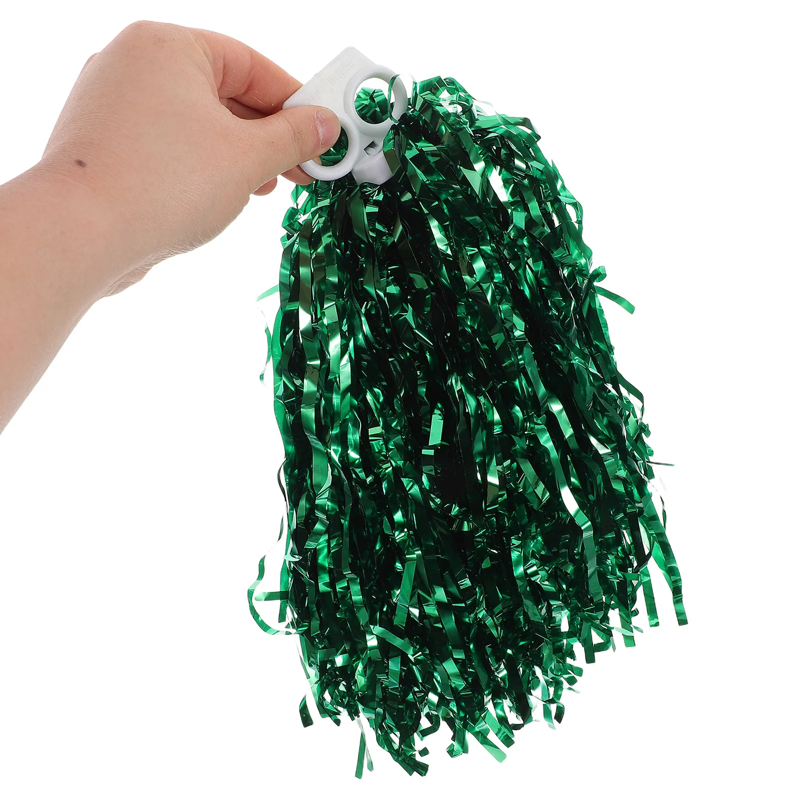 

4 Pcs Cheerleading Flower Ball Accessories Cheerleader Pompom Girl Poms Green Pompoms for Women Toddler