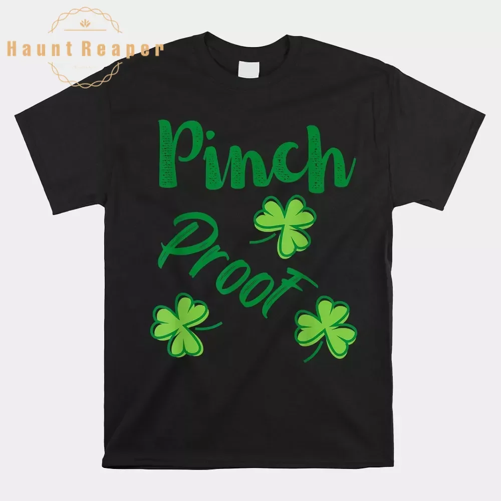 

Haunt Reaper Men T Shirt Pinch Proof Saint Patrick's Day Shirt For Men Custom T-Shirt Rife Printed