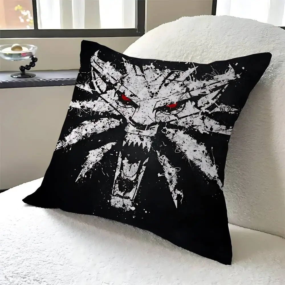 غطاء وسادة على شكل حرف T من The-Witcher لغرفة النوم وغرفة المعيشة وغطاء وسادة مزخرف للأريكة