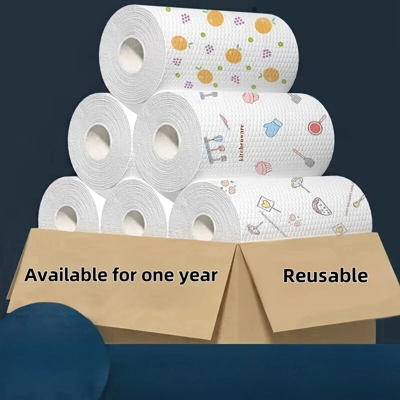 Saugfähige Küchenpapierhandtücher aus dicker Baumwolle – Küchenpapierhandtücher | Verspieltes Design | Waschbare Papierhandtücher, Papierhandtücher für die Küche