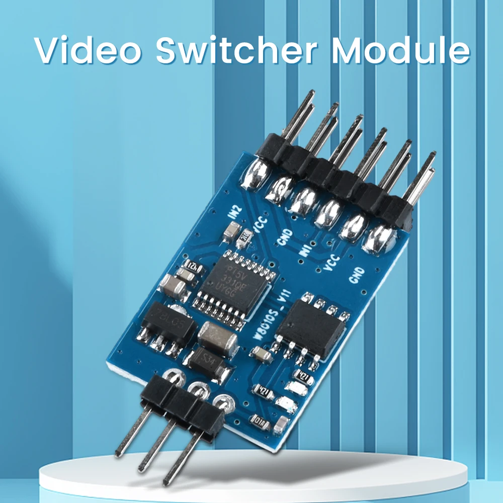 3-Kanal FPV-Umschaltmodul Hochgeschwindigkeits-Videomischer für Multi-Kamera FPV-Drohnen - Videomischer-Chip-Modul