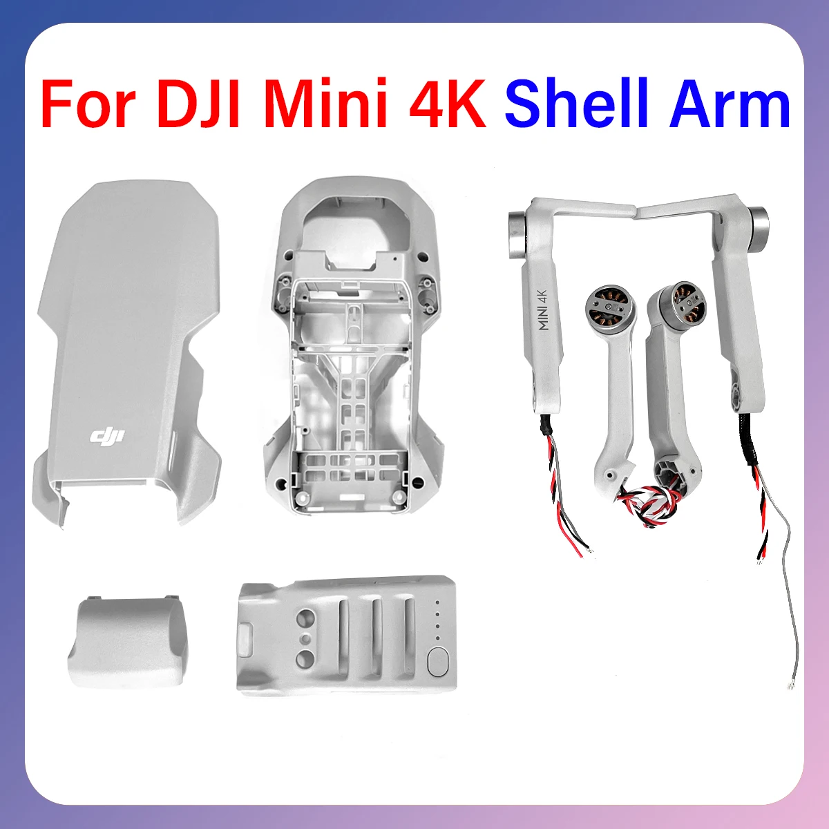 

Original Mini4K body upper middle lower shell front rear left right power arm for DJI drone Mini series maintenance accessories