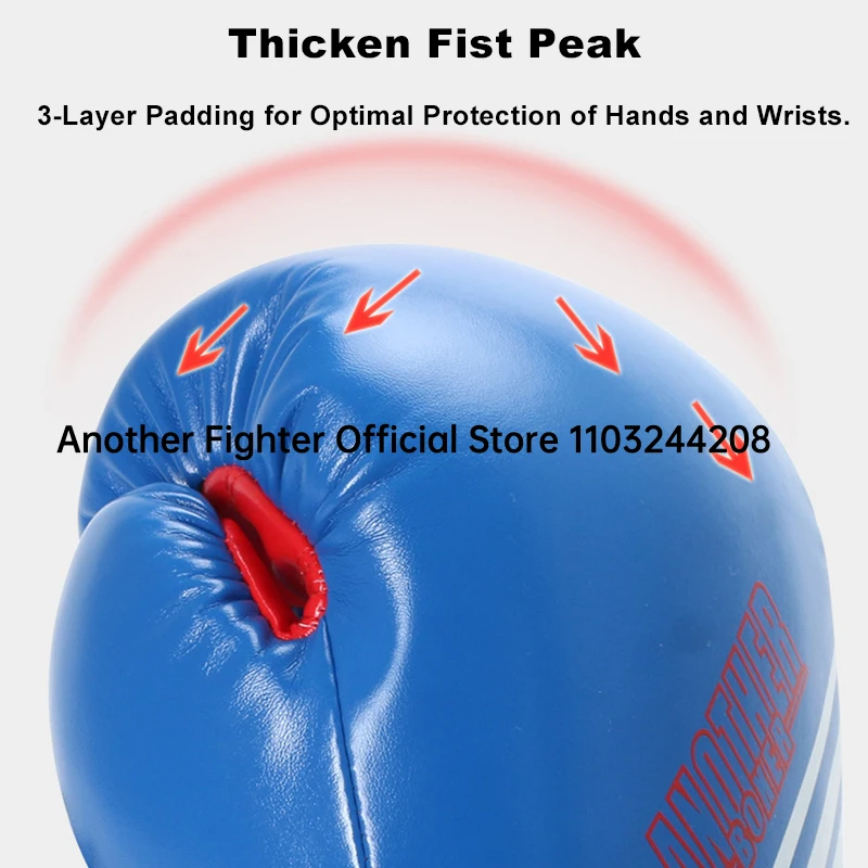 Boxing Gloves Premium PU Muay Thai Fighting Gloves Men Women Kids Sandbag Punch Martial Arts Equipment Fight MMA Sparring Gloves