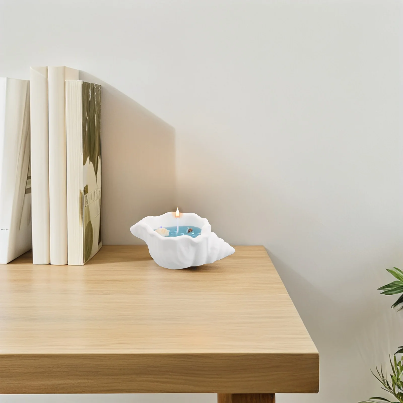 ديكور عطري على شكل محارة معطرة يدويًا لغرفة النوم والمكتب ورائحة تدوم طويلاً للديكور الداخلي