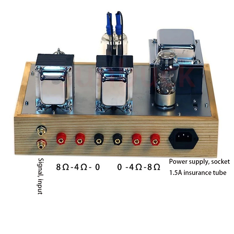 Sunbuck 12AX7 Mendorong FU19 8W * 2 Amplifier Tabung Elektronik Stereo Pengelasan Tanpa Kebisingan Bawah Audio Amplifier Suara Indah