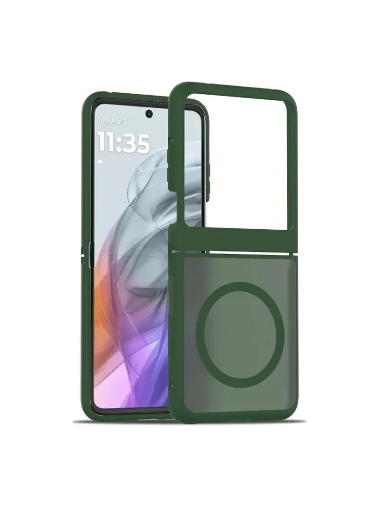 Coque de téléphone de luxe à Charge magnétique mate, étui pliable antichoc pour Motorola Moto Razr 60 50 Ultra Razr + 2025 2024 2022