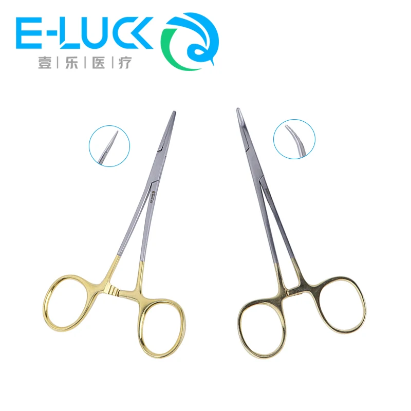 1pc Dental Hemostatic Forceps Stainless Steel Surgical Forceps Tool Hemostat Locking Clamps Forceps Fishing Pliers