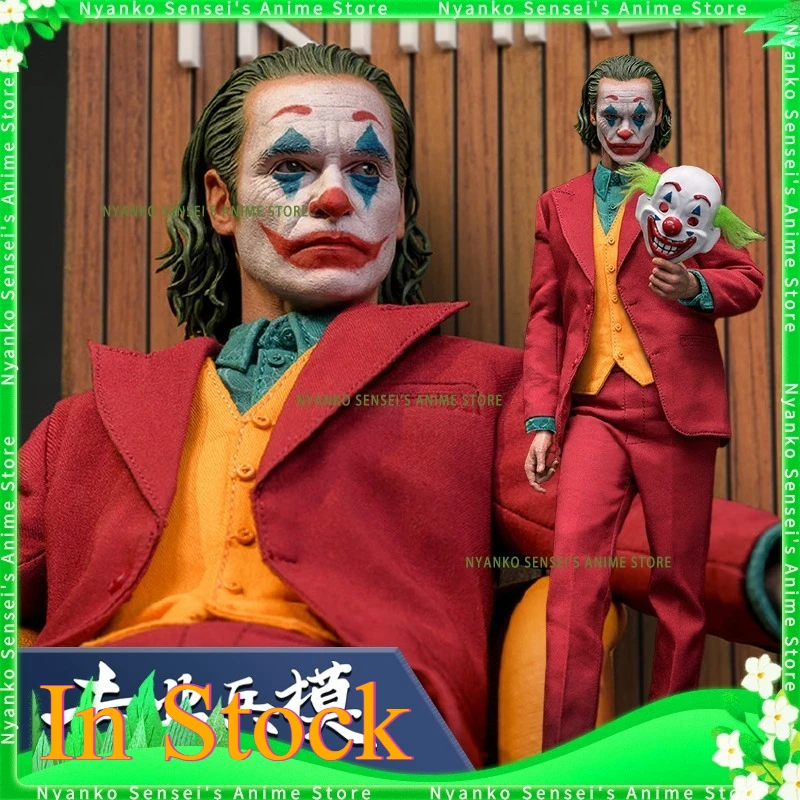 En stock HOTTOYS HT DX42 Joker 2019 The JOKER Plastic Hair 1/6 Película Ver. Figura de acción Anime Modelos Juguetes Coleccionables