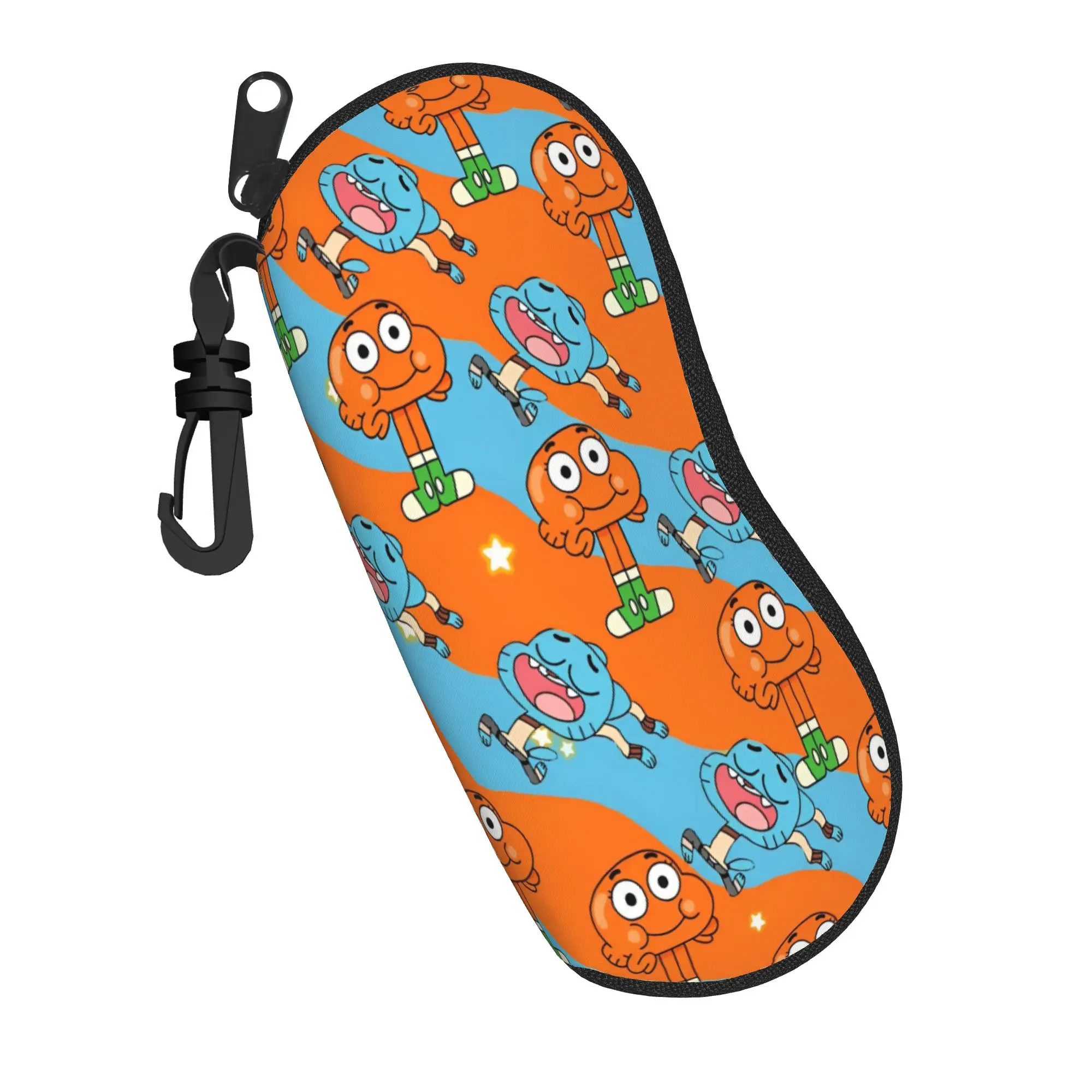 Harajuku The Amazing World of Gumballs Glasses Case Printing Box  Glasses Box Anti-Pressure Eyewear Container