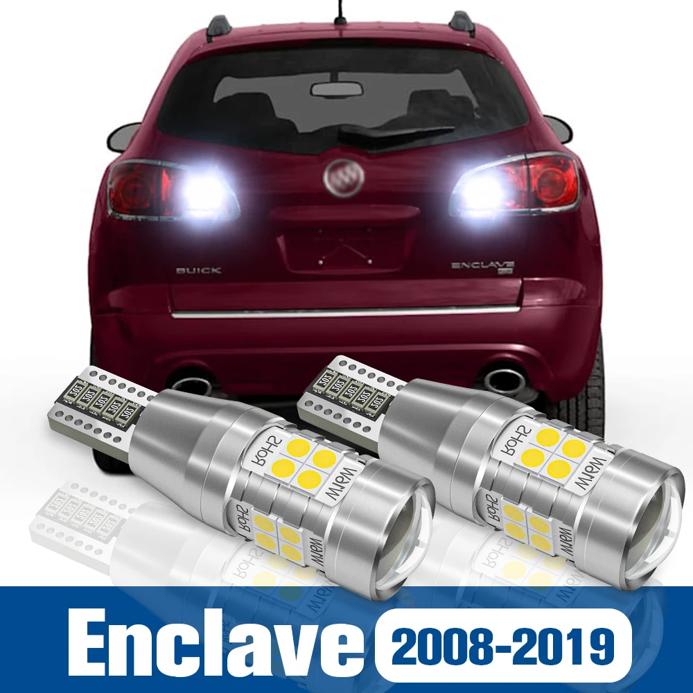 2 sztuki tylna światło cofania LED akcesoria do Lamp Canbus dla Buick Enclave 2008-2019 2009 2010 2011 2012 2013 2014 2015 2016 2017