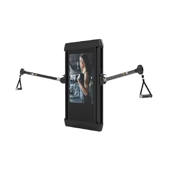 Smart Fitness Mirror Multi-functional, Commercial & Home Use with Integrated Stand - Gym Workouts