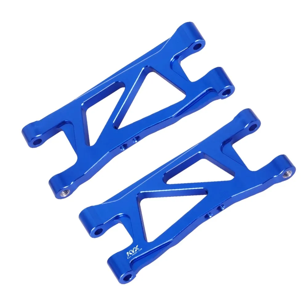 KYX RC modelo de coche Arrma Mojave 1/14 pequeño Mohave aleación de aluminio brazos superiores e inferiores traseros