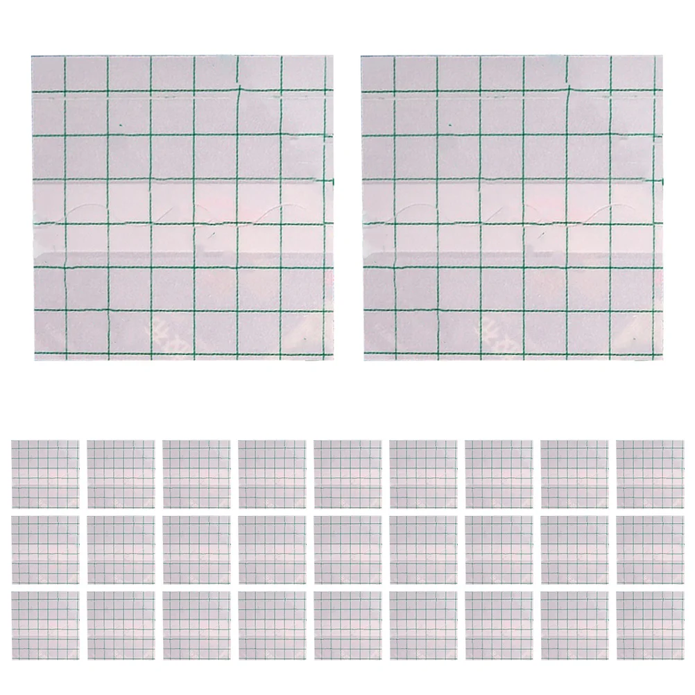 100 قطعة من ضمادات الجروح ذاتية اللصق مقاومة للماء وخفيفة الوزن وخفيفة الوزن للسباحة وغطاء الندبات واللياقة البدنية