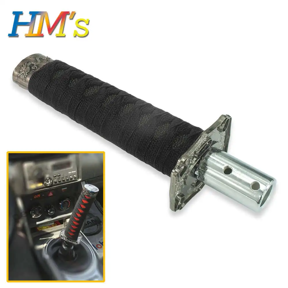 

Universal JDM Samurai Sword Shift Knob 150mm / 265mm Samurai Knife Shift Knob With Adapter Car Accessories