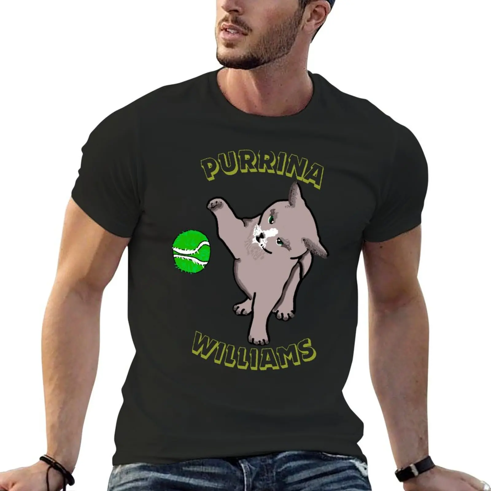 The Greatest Catennis Player of All Times T-Shirt custom t shirt plain men graphic tees