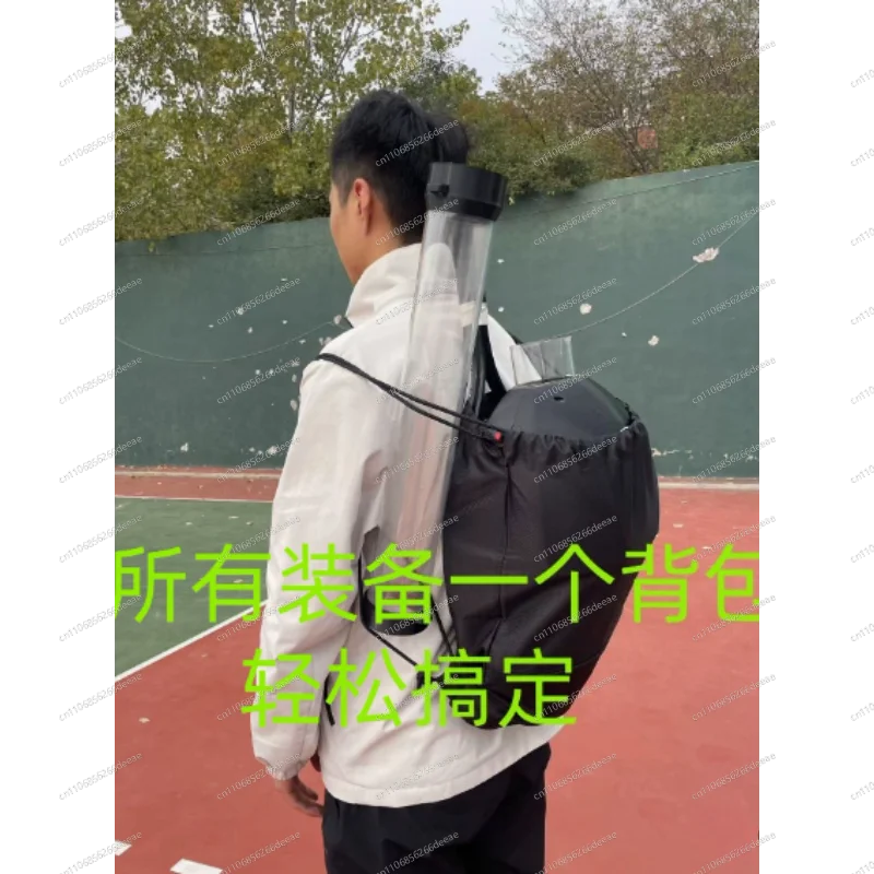 

Портативная складная машина для подачи теннисных мячей, автоматический тренажер для самостоятельных тренировок