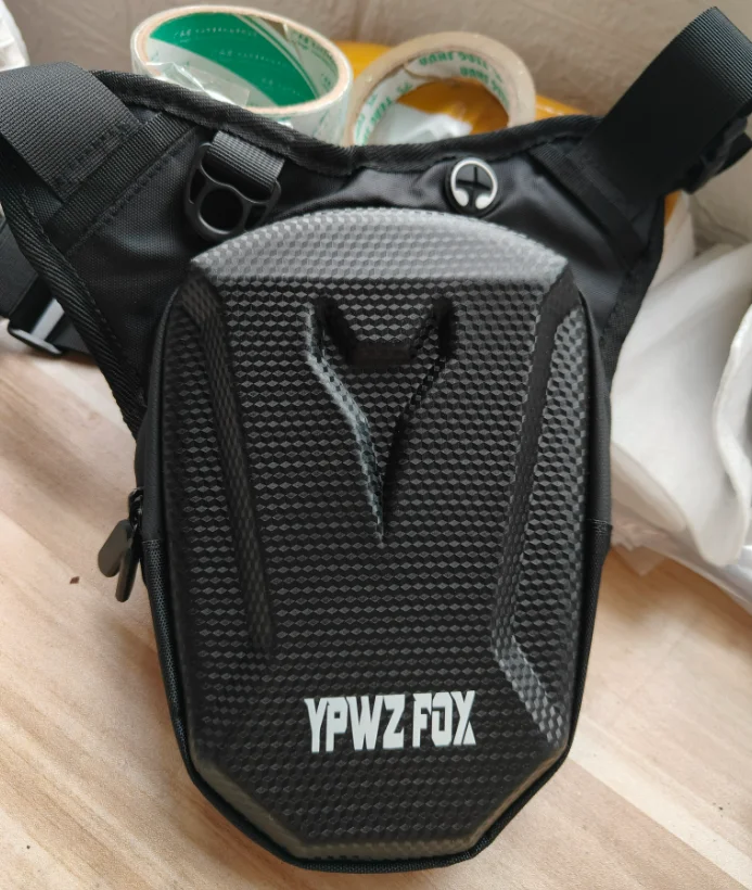 ypwzfox Waterproof Motorcycle Waist Leg Bag Men Hip Bum Pack Leg Side Bag Ride Bags Outdoor Casual Fanny Pack Bag