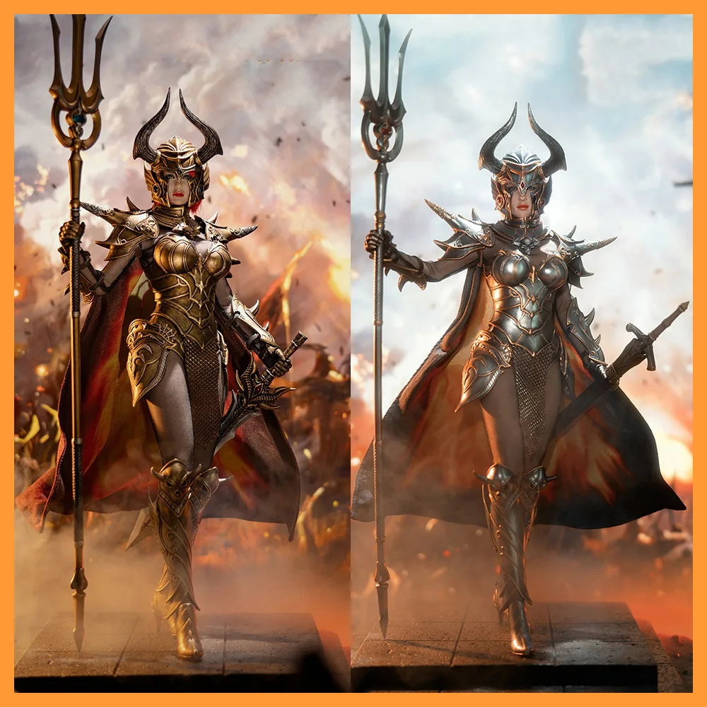 

TBLeague PL2020-173 A/B 1/6 Collectible Knight of Fire Female Warrior 12'' Soldier Action figure Full Set Model Toys Gift