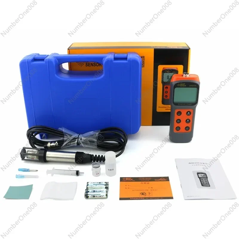 AR8406 for Aquaculture Fish Pond Portable Dissolved Oxygen Analyzer Dissolved Oxygen Analyzer Oxygen Content Detector