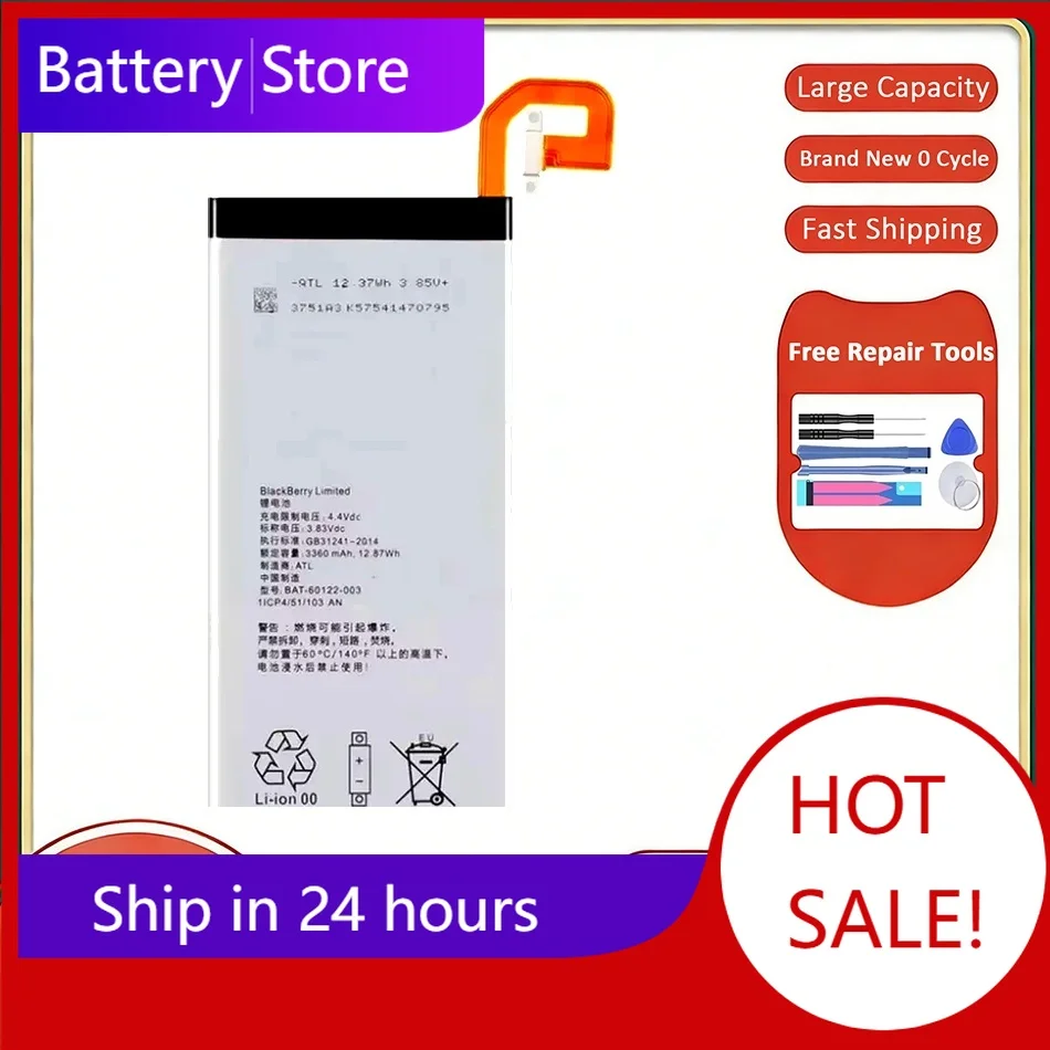 BAT-60122-003 Mobile Phone Battery For Blackberry Priv Li-Ion Polymer Batteries