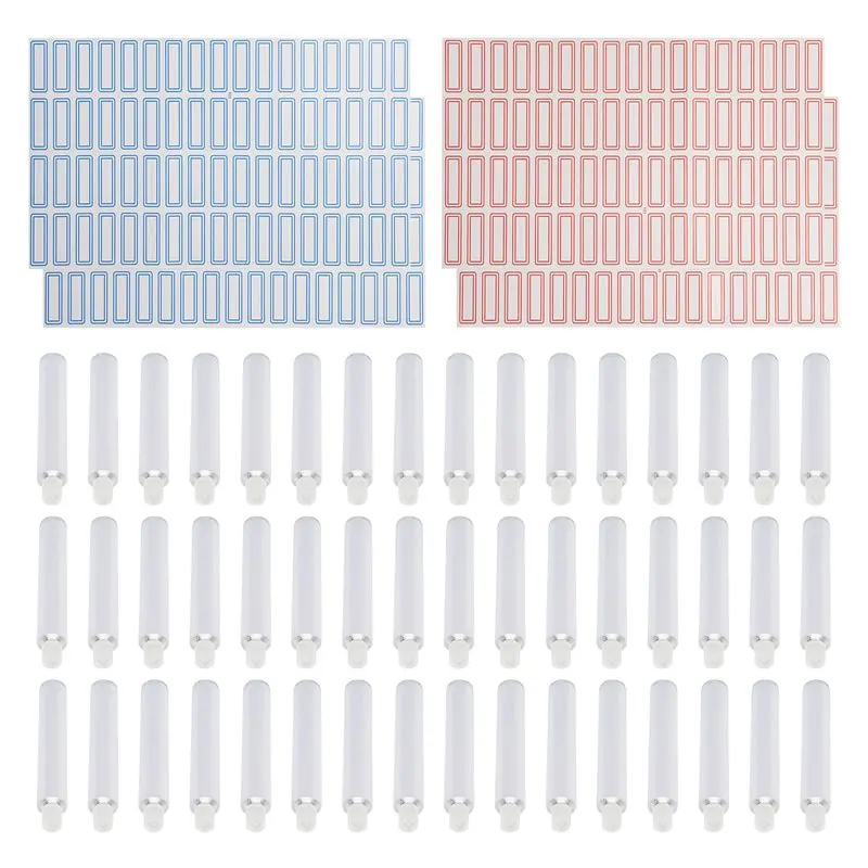 Stylish-96 Pcs Empty Aluminum Paint Tubes 20Ml Paint Tubes For Making Paint And Store Remaining Paint Acrylic Oil With 4 Label