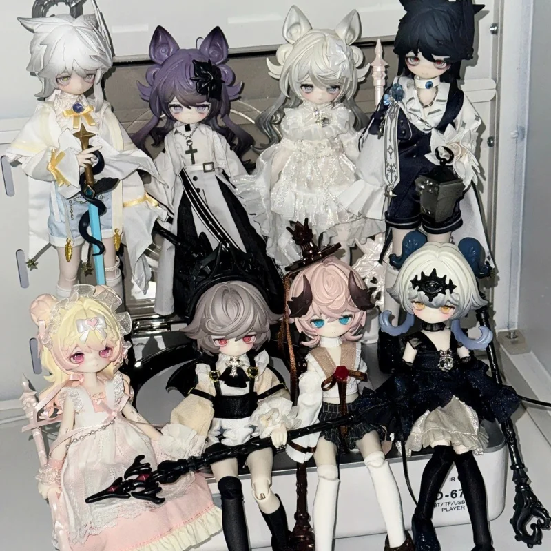 Mystery Tale 8 Points BJD Action Figure Blind Box Movable Full Set Fashion Collectible Decor Gift For Hobbyist