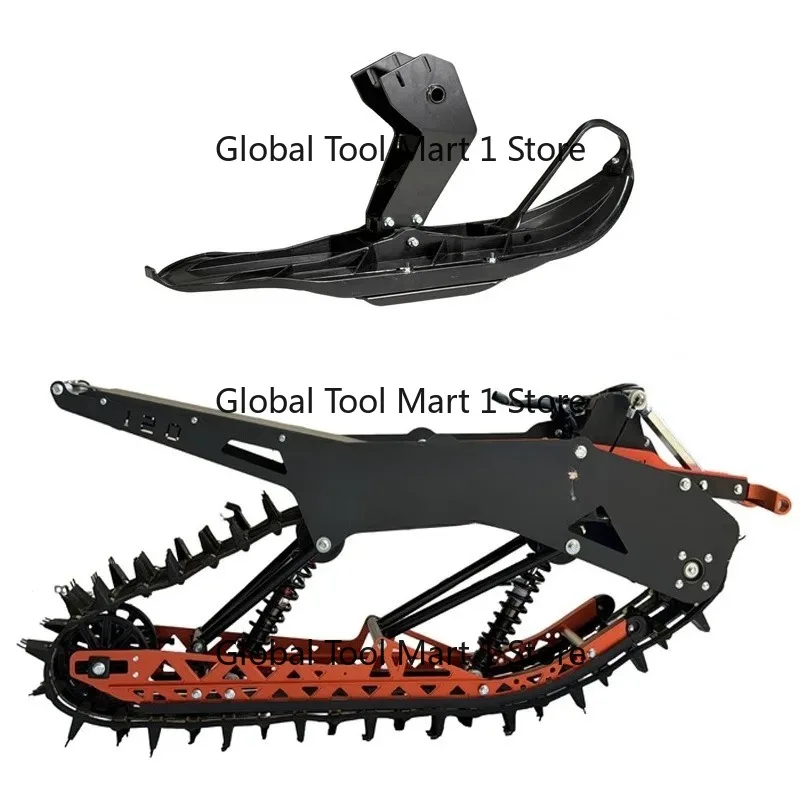 Universal Snowmobile Track Sled Off-Road Motorcycle Kit