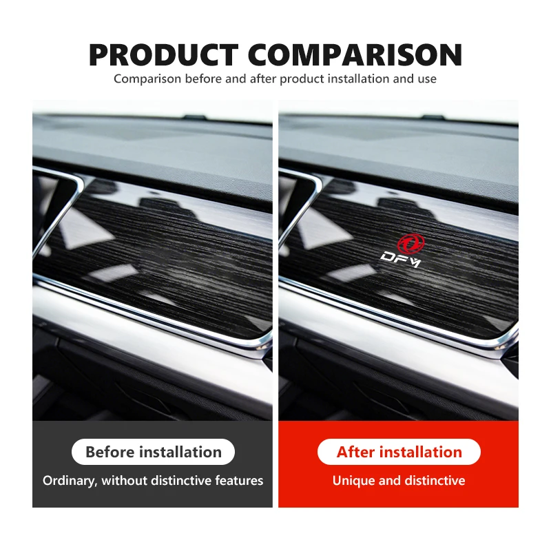 Picture 6: Car Logo Sticker Emblem Auto Body Decal Decor Accessories For Dongfeng Motor DFM Aeolus G59 MAX AX7 Glory KX KL VL KR KC GS GX