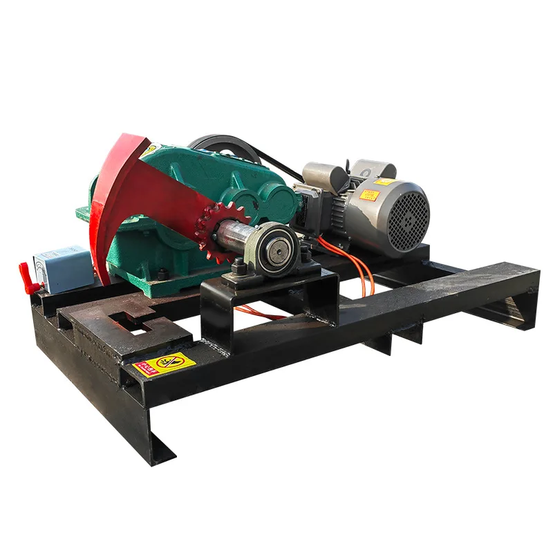 

Manufacturer supplies electric wood splitter for firewood processing double knife for sale