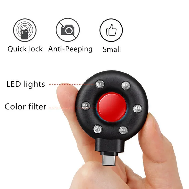 Detector Portable Mini Mobile Phone USB Alarm Hotel Infrared Anti Surveillance Anti Candid Shooting Pinhole Camera