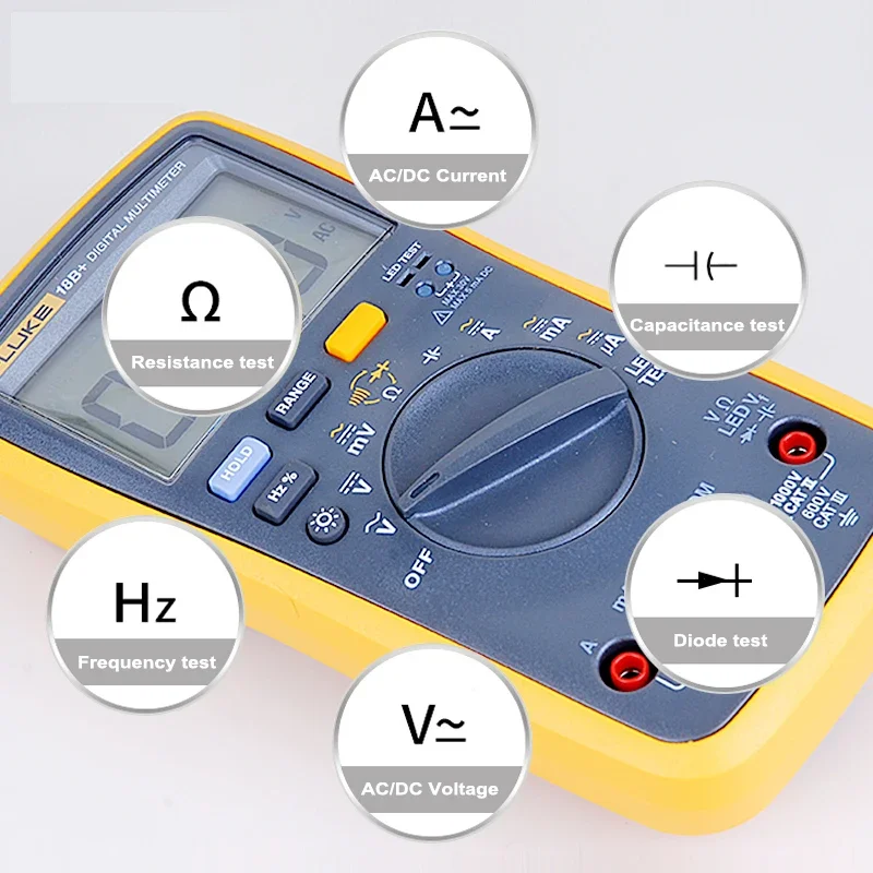 FLUKE Digital Multimeter FLUKE-18B+