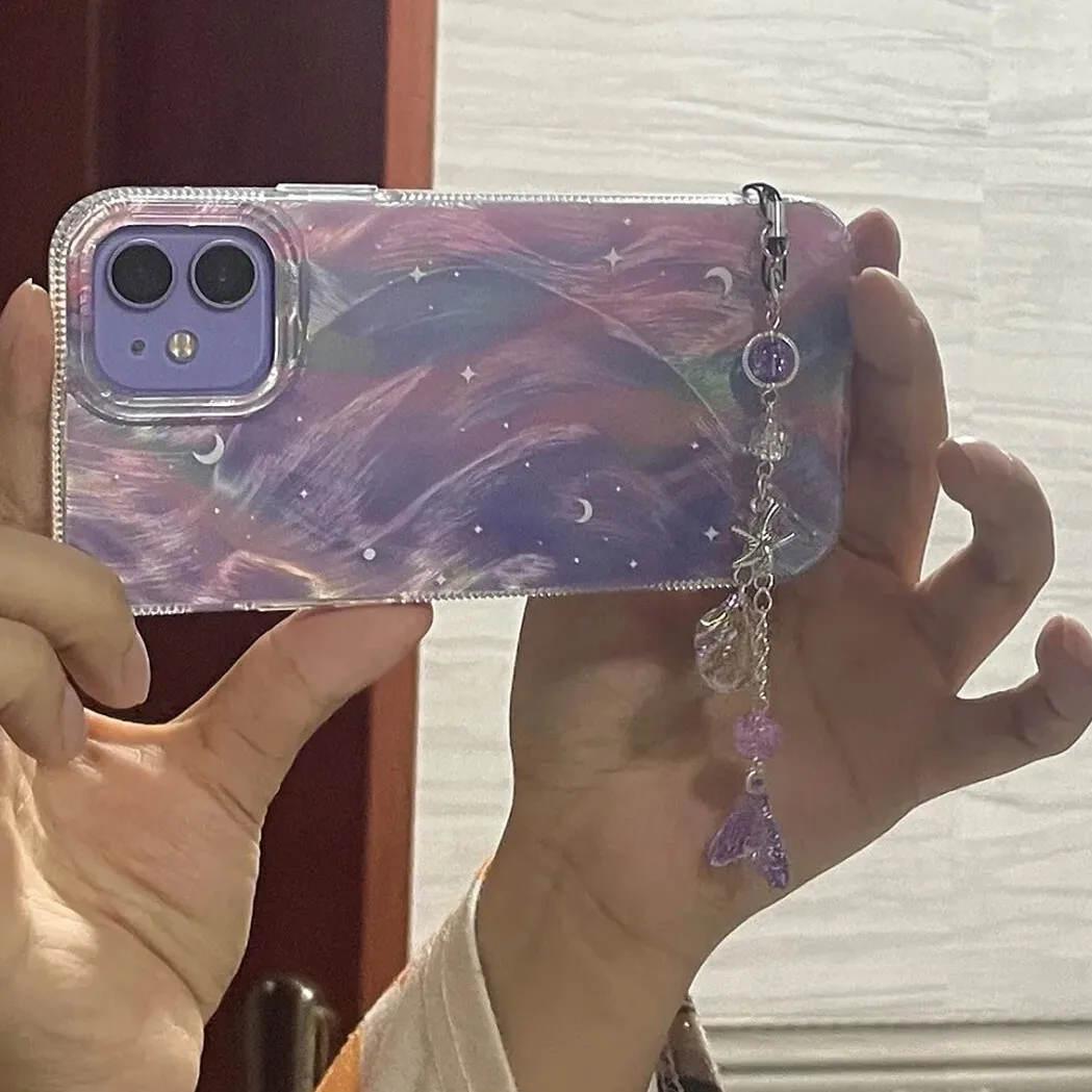 لعبة الحب والفضاء العميق رافاييل تأثيري زوجين سلسلة هواتف ذيل السمكة قلادة كيرينغ حقيبة المفاتيح مجوهرات الدعامة اكسسوارات هدية #3