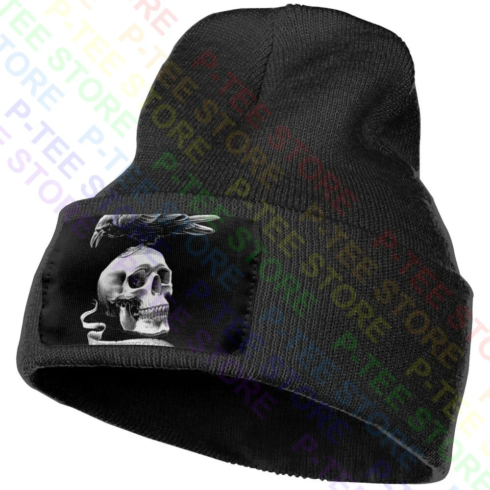 The Expendable Skull Crow Knitted Beanie Hat Beanies Cap Top Novelty Best Seller