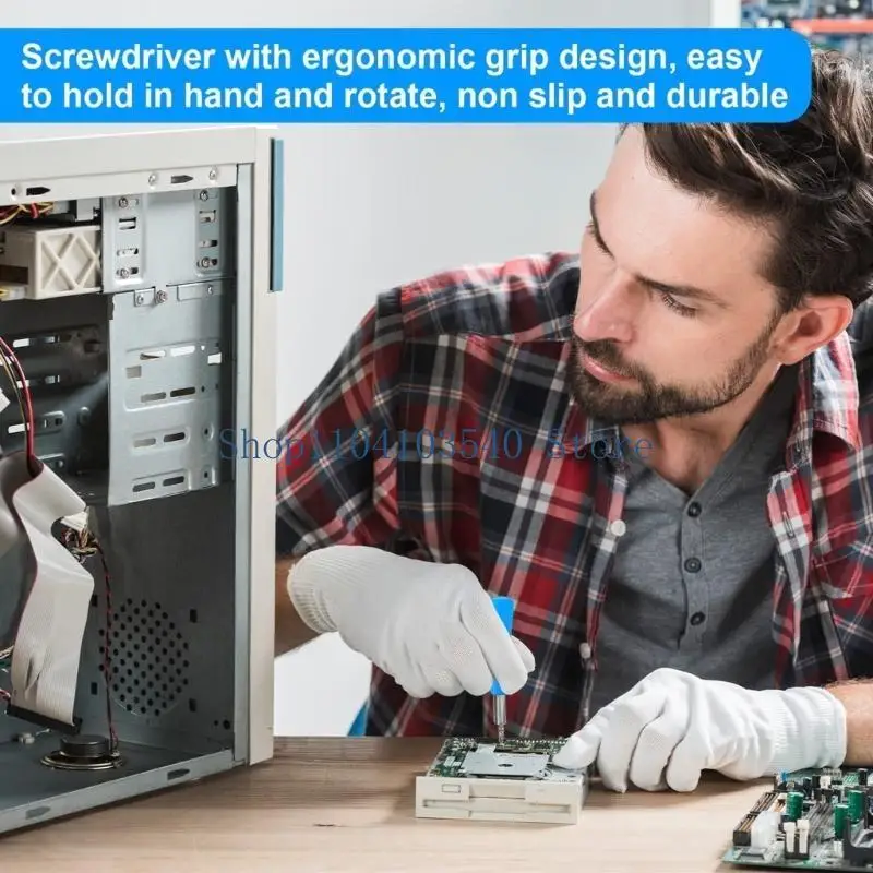 02DC 2-in-1 Screwdriver Multifunctional Security Precisions Screwdriver Tool