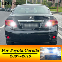 BMTxms 2PCS T15 W16W LED Canbus Reverse Light For Toyota COROLLA Saloon E15 4-door 2007-2019 2011 2012 2013 2014 Car Backup Bulb