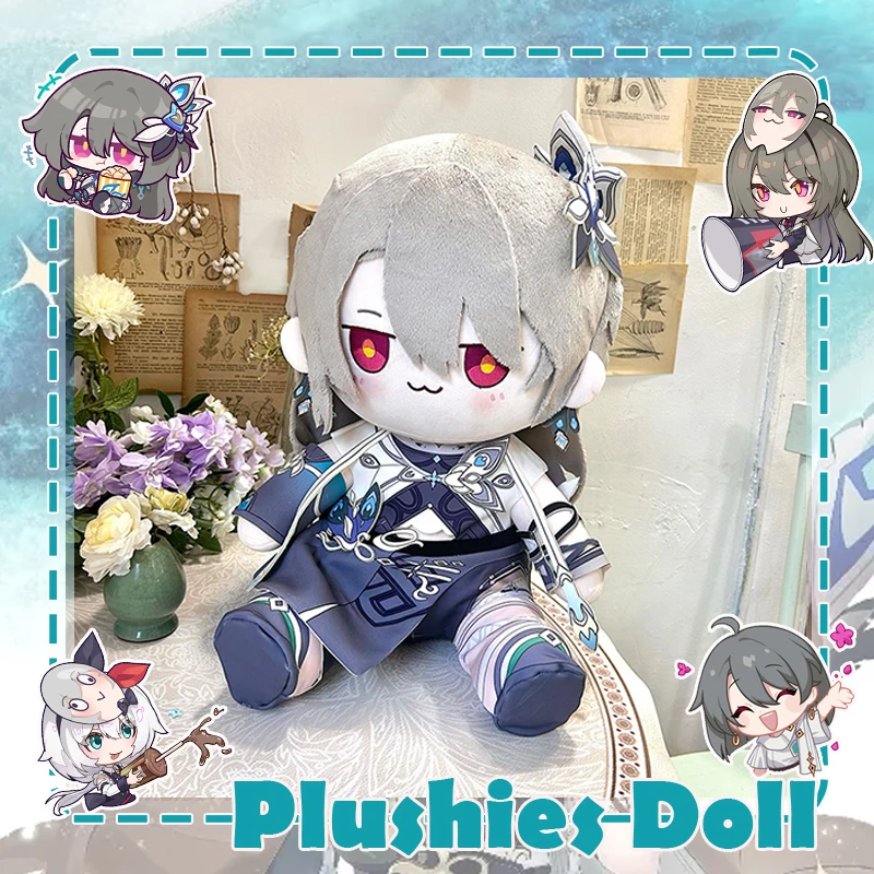 40 cm 15,8 Zoll Spiel Honkai Impact 3. Vita Plüschpuppe Plüschtier mit Kleidung Anime Gefüllte sitzende Baumwolle Spielzeug Haltung Figur Kissen Groß