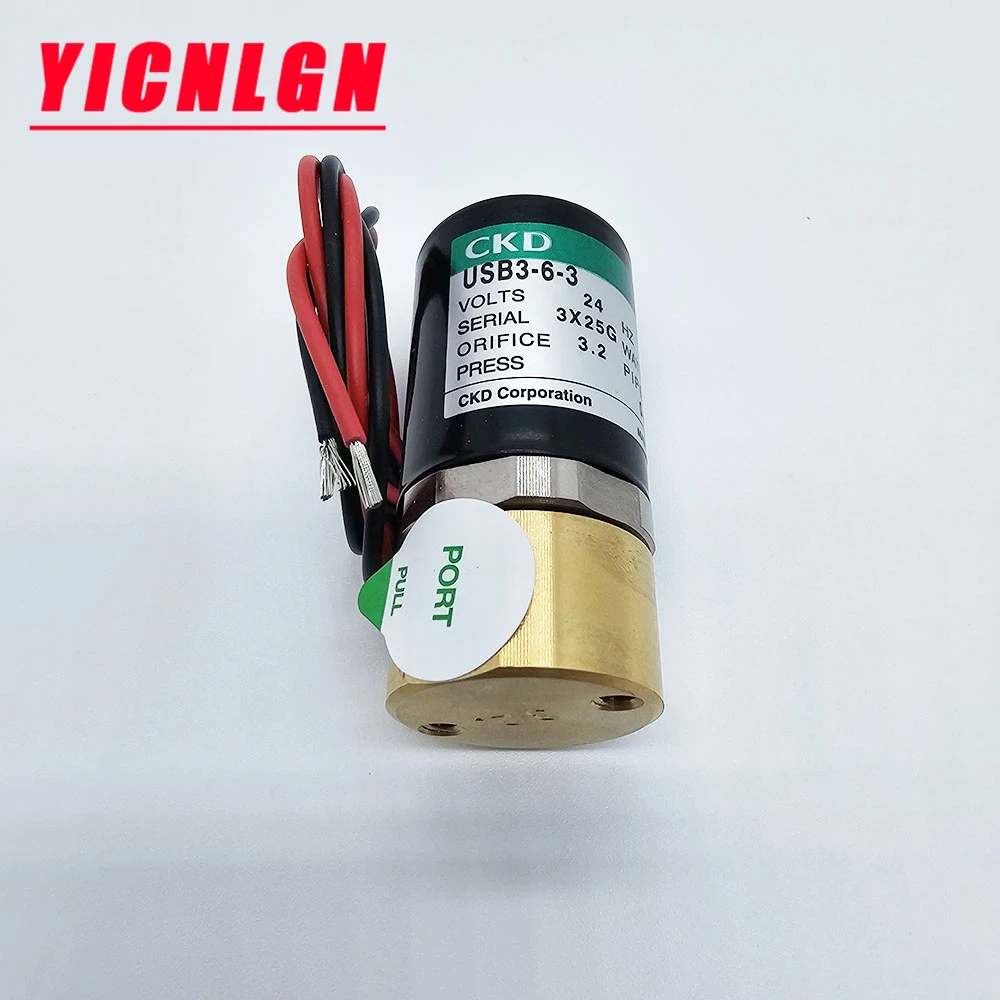CKD solenoid valve USB3-6-2/3-E-DC24V pneumatic component