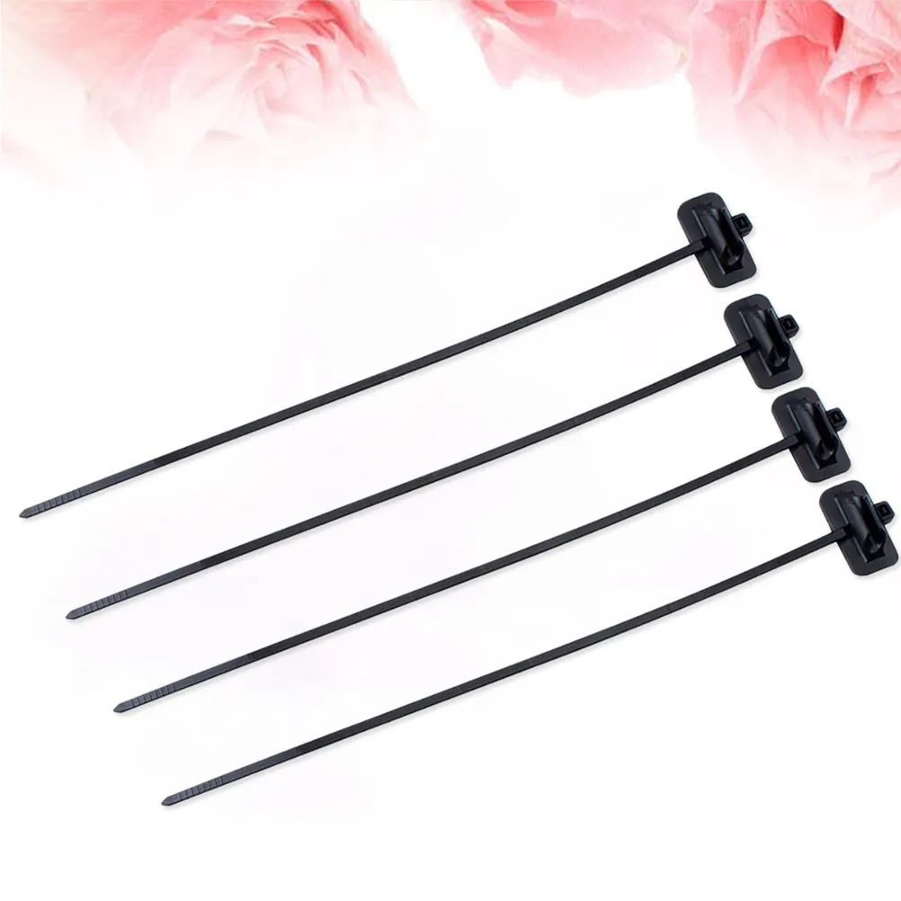 

4Pcs Bike Tubing Clip Brake Cable Fixed Clamp for Bicycle Oil Tube Frame Disc Brake Front Fork Mounting Quick Cable Tie Secure