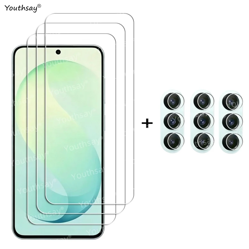6-in-1 glas voor Samsung Galaxy S26 FE Gehard glas voor Samsung Galaxy S26 FE Schermbeschermer Telefoonfolie Samsung Galaxy S26 FE