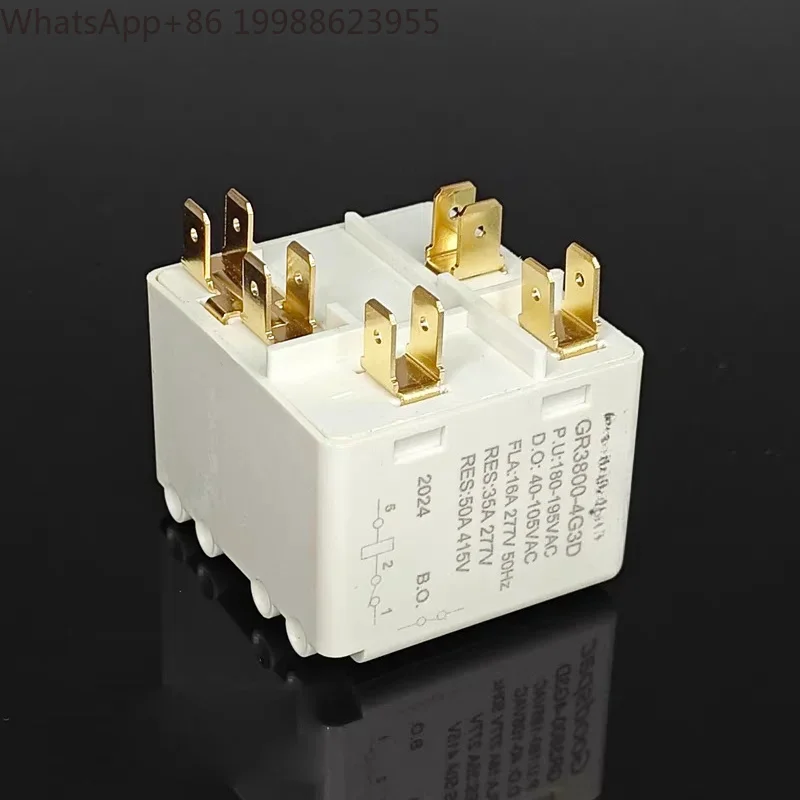 1Pcs Universal Refrigerator Relay GR/HLR3800-4G3D Air Conditioner Relay Ice Maker Compressor Starter Accessories