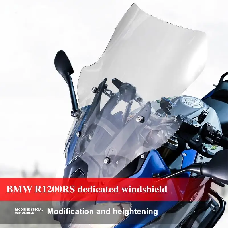 

For 2015-2024 BMW R1200RS R1250RS R 1200RS 1250RS R1200 RS R1250 RS Windshield Wind Deflectors WindScreen Viser Visor