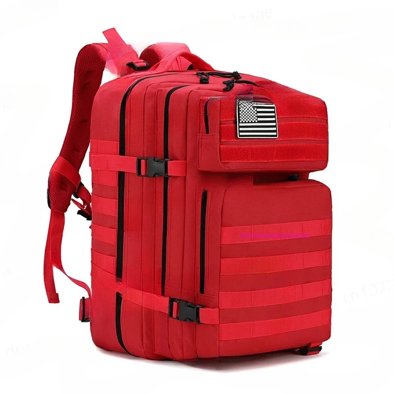 

EDC Waterproof Bag 45L Military Tactical Backpack Army Assault Molle Rucksack Men's Outdoor Hiking Travel Hunting Camping