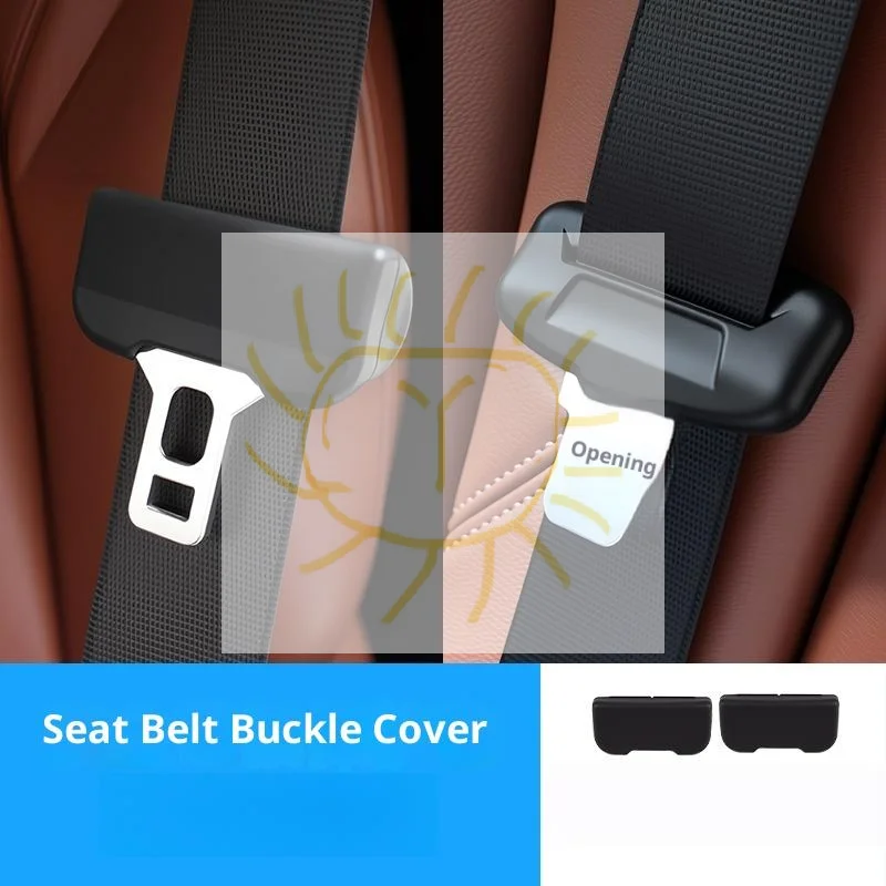 1/2 pçs silicone anti-risco protetor de cinto de segurança fivela guarda acessórios interiores do carro cinto de segurança fivela capa