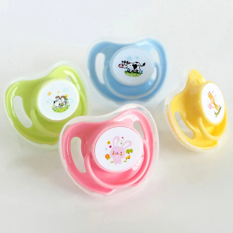 

Rabbit Cow Giraffe Dog Pattern Cartoon Pacifier for Baby Infant Nipple Soother Food Grade Newborns Pacifier Teether Accessories