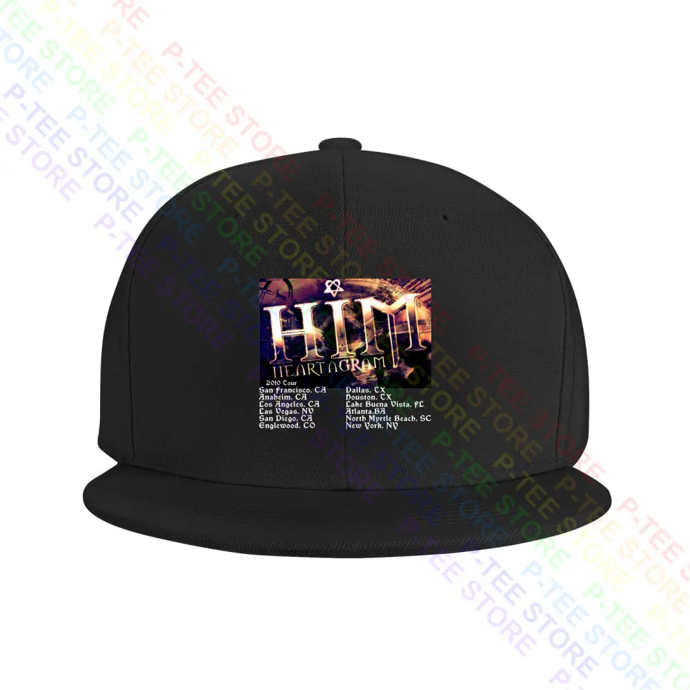 His Infernal Majesty Him Heartagram Adult 2010 Tour Ville Valo Baseball Cap Snapback Caps Knitted Bucket Hat