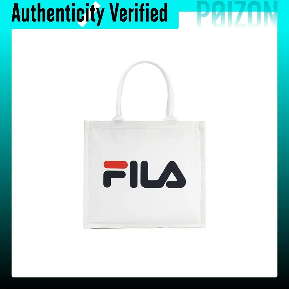 FILA Canvas Handbags Unisex White U2D250778
